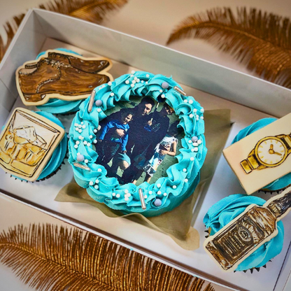 Father's Day Celebration Mini Cake & Cupcake Set