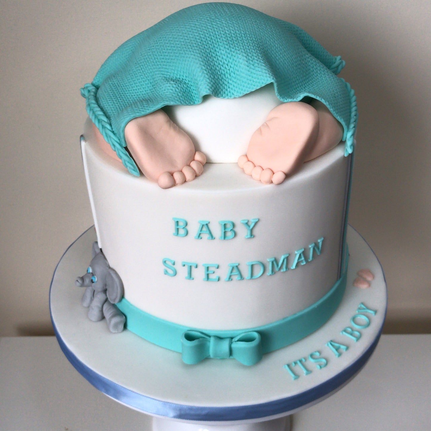 Personalised Baby Shower Cake