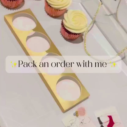 Naughty cupcakes - 4 in a box